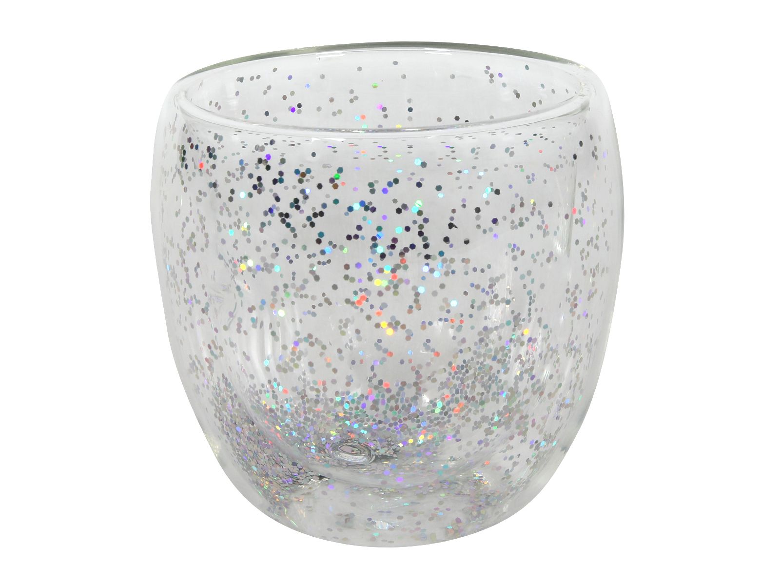 Sonstige Trinkglas KONFETTI silber 2496627