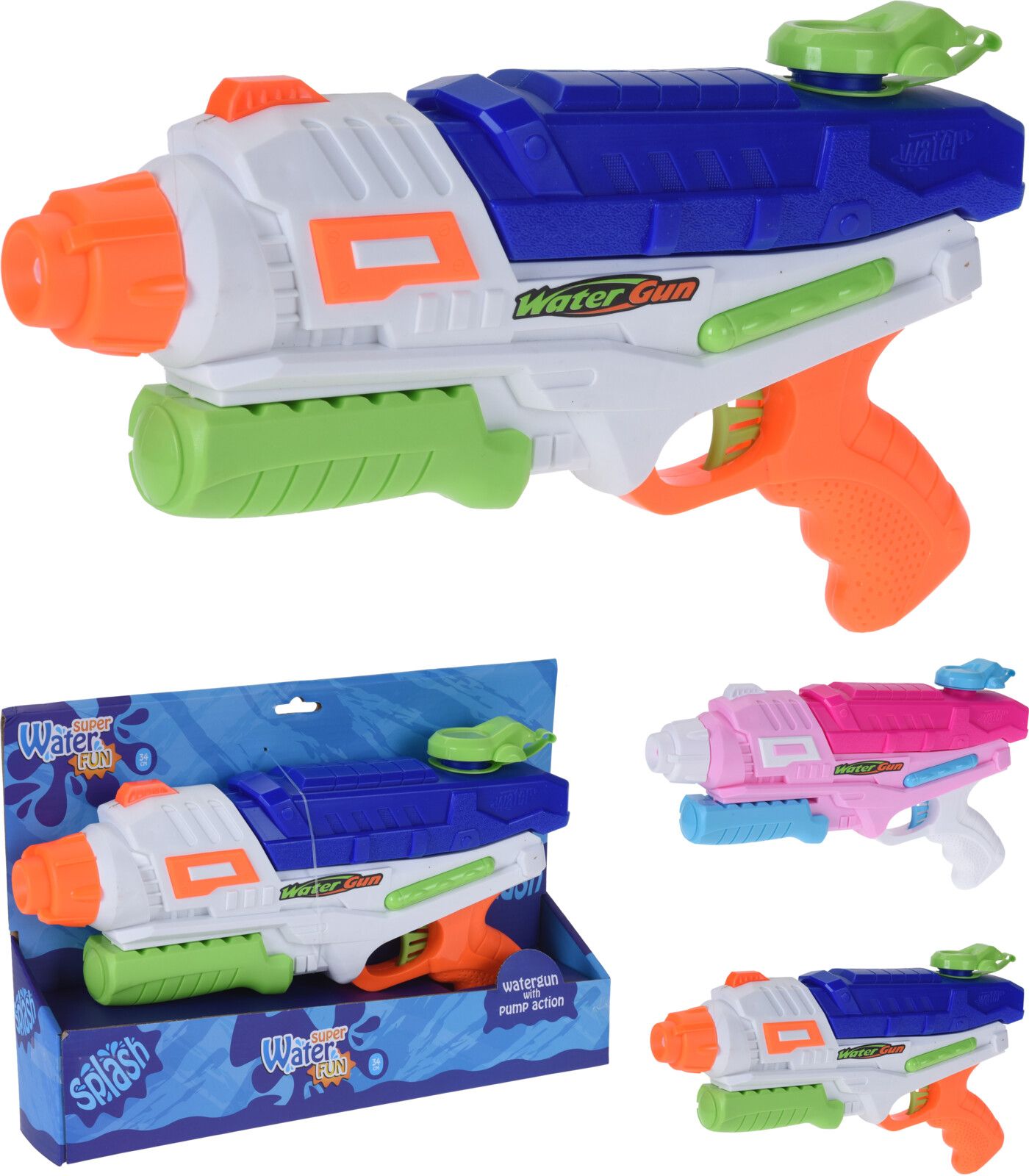 Sonstige Wasserpistole mit Pumpe 929322