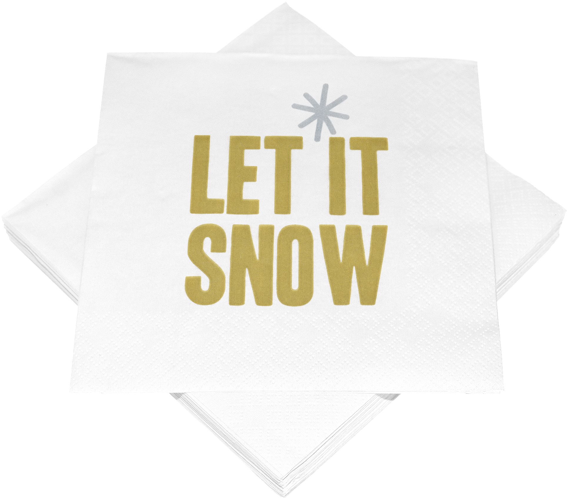 Sonstige Servietten LET IT SNOW 3840584