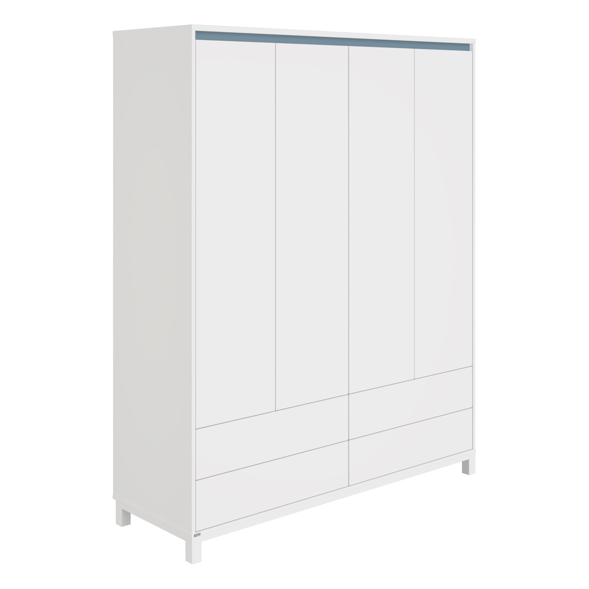 Kleiderschrank PAIDI OLLI (BHT 124x204x56 cm) 916765