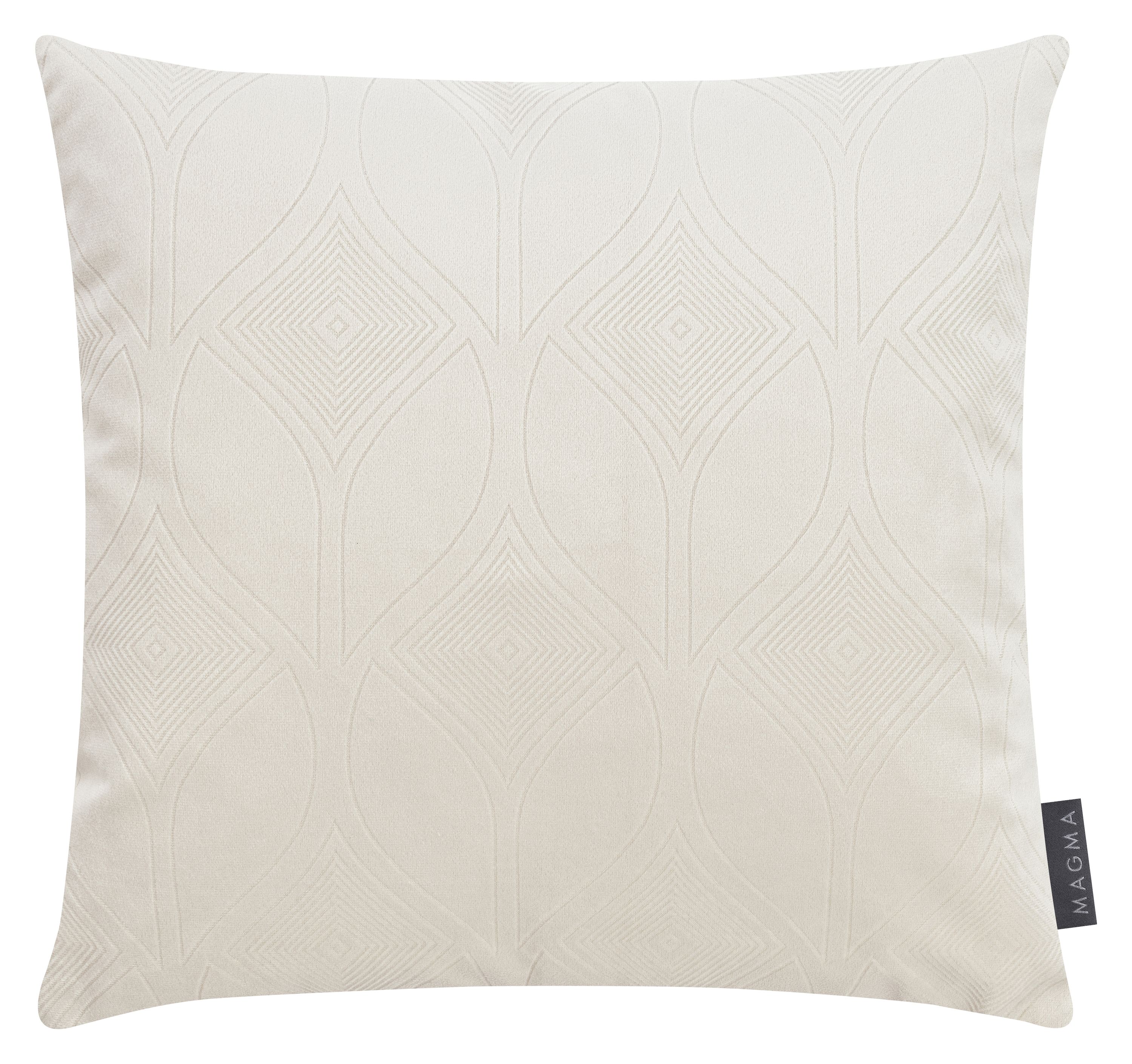 MAGMA Kissen MARANTA weiß (BH 40x40 cm) 914894