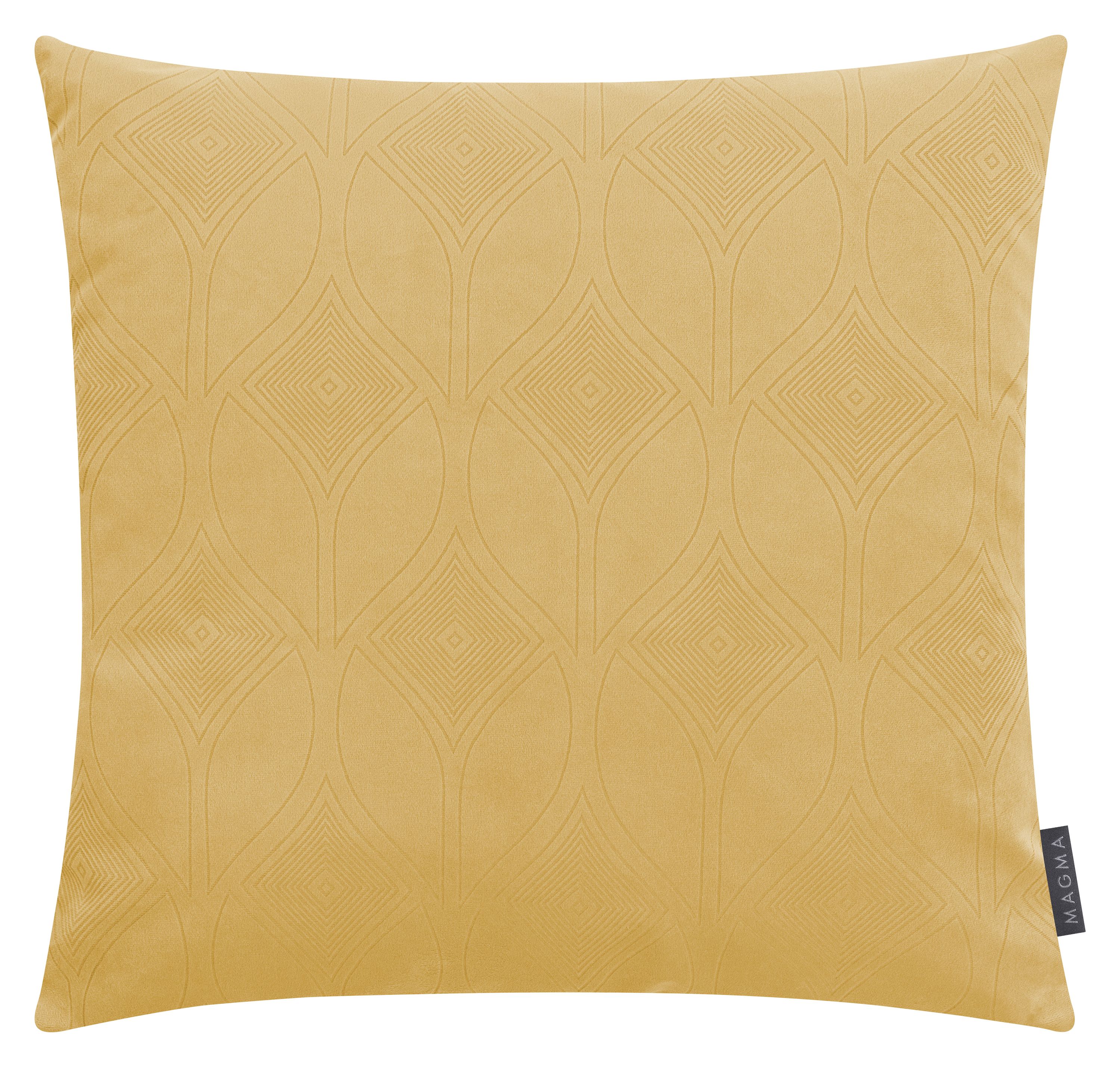 MAGMA Kissen MARANTA gelb (BH 50x50 cm) 914894