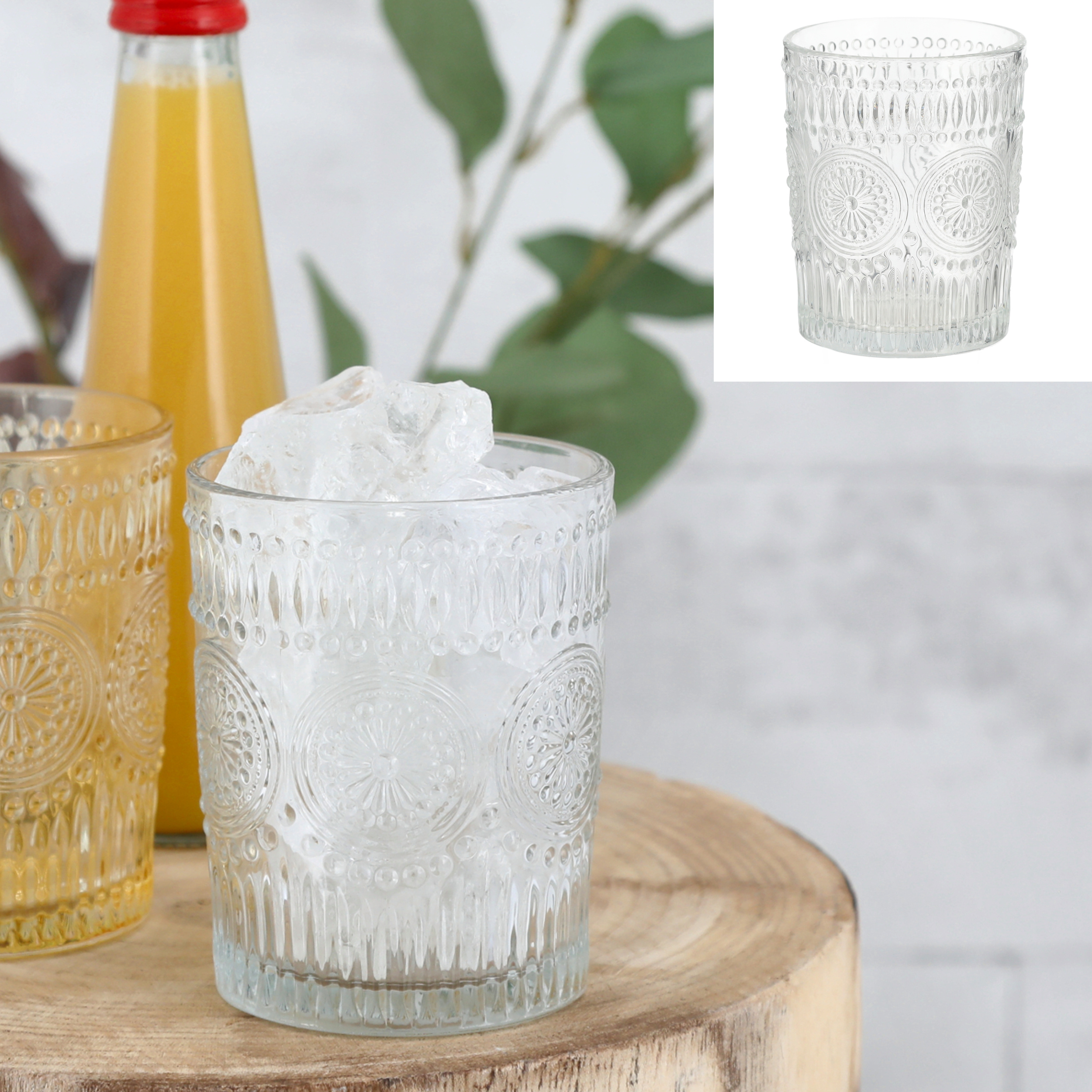 Sonstige Trinkglas MANDALA (L .30 cm) 926155