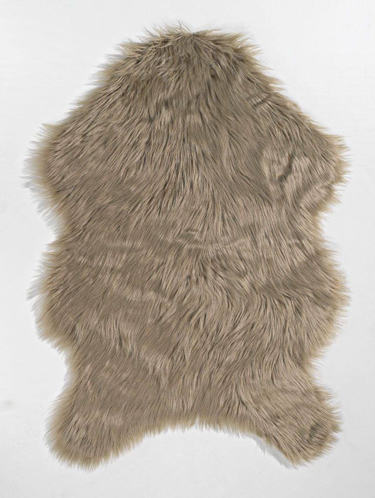 casa NOVA Kunstfell FUR taupe 782577