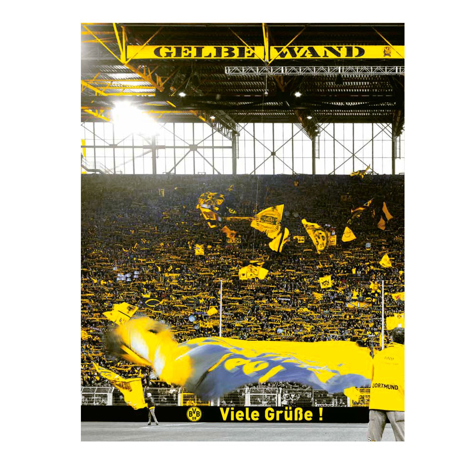 BvB 09 Grußkarte BVB VIELE GRÜßE! 5933977