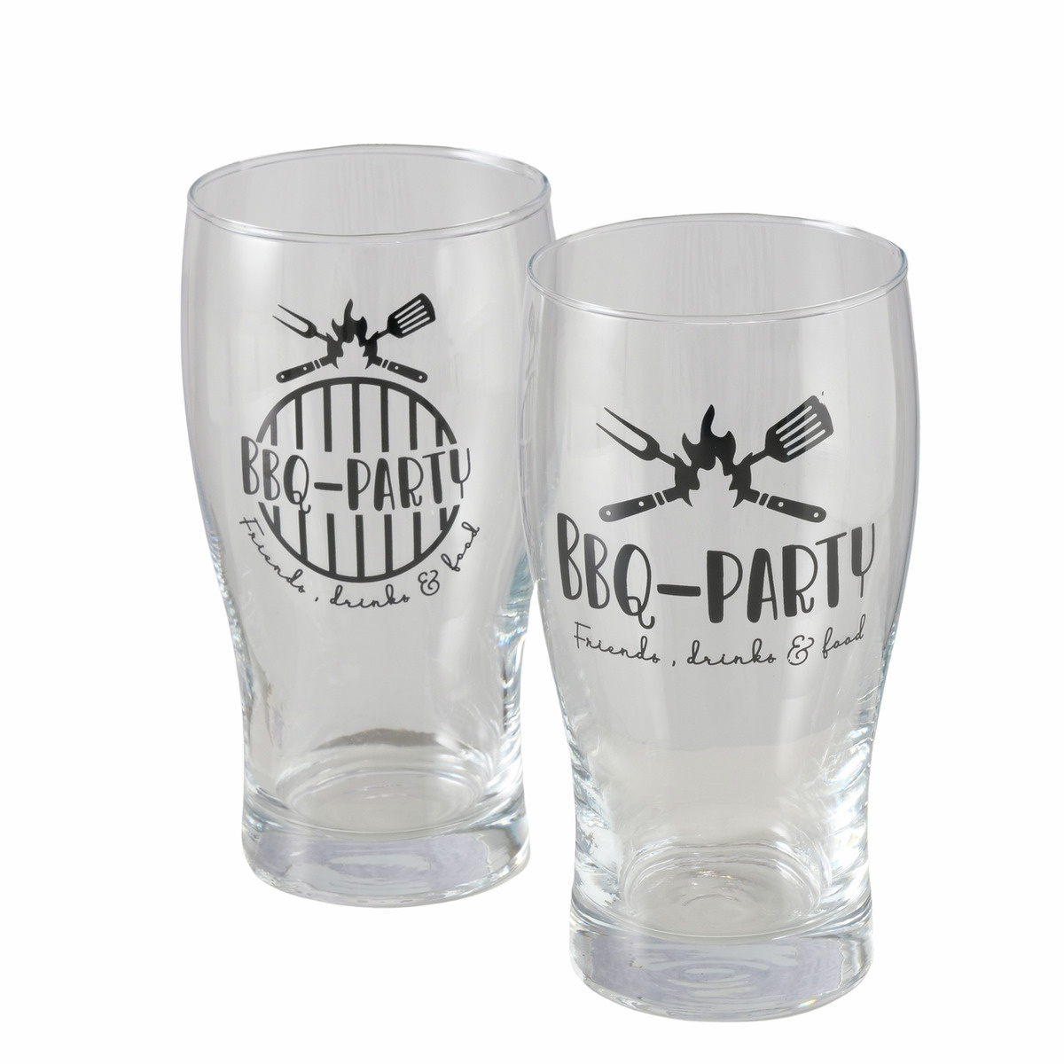 Sonstige Bierglas BBQ (BHT 8x16x8 cm) 7777777