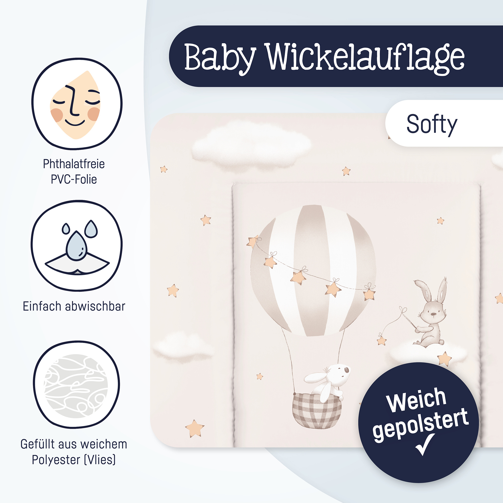 Sonstige Wickelauflage ZÖLLNER Softy (BT 85x75 cm) 930438