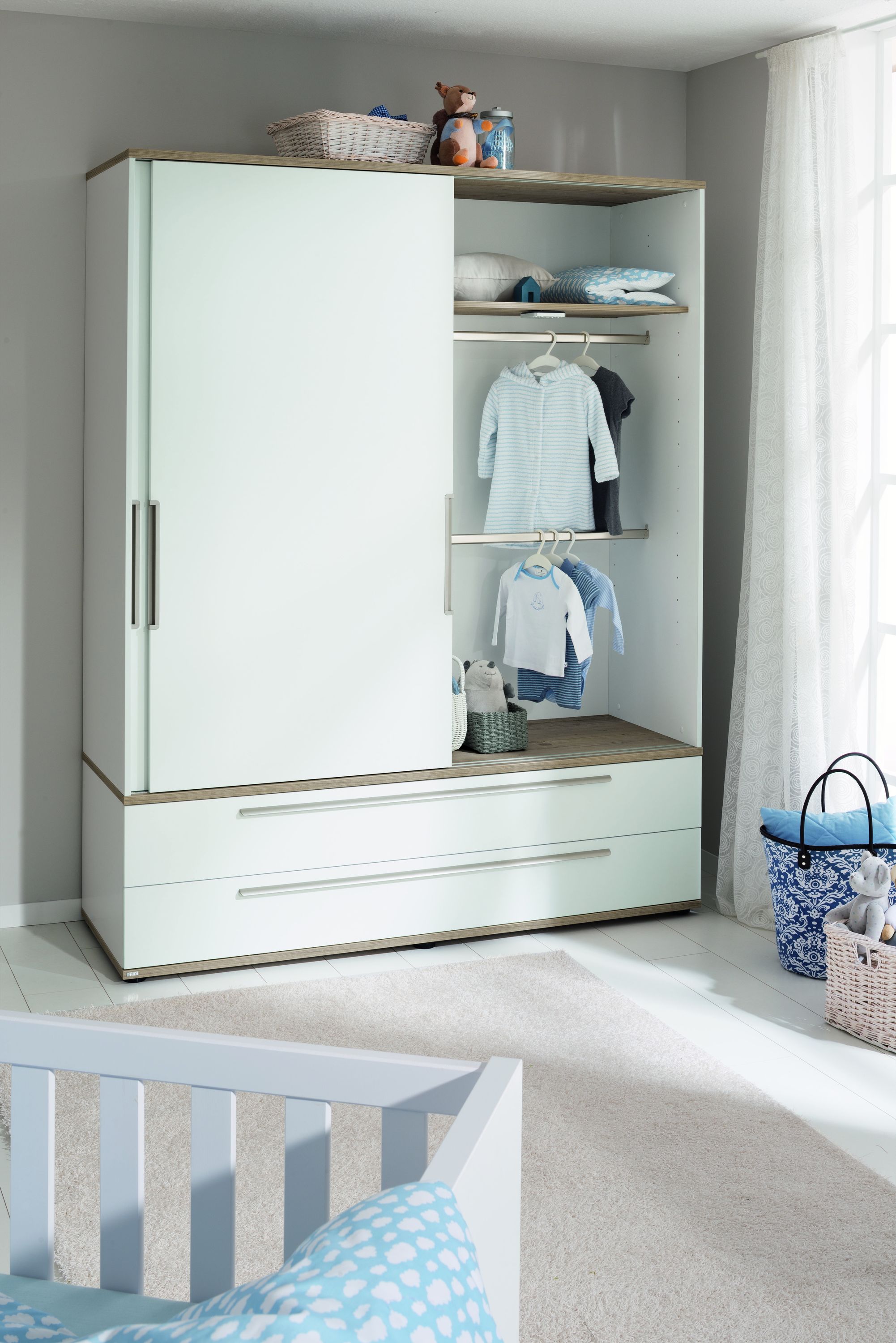 Kleiderschrank PAIDI CARLO -schmal- (BHT 123.50x210x62 cm) 916765